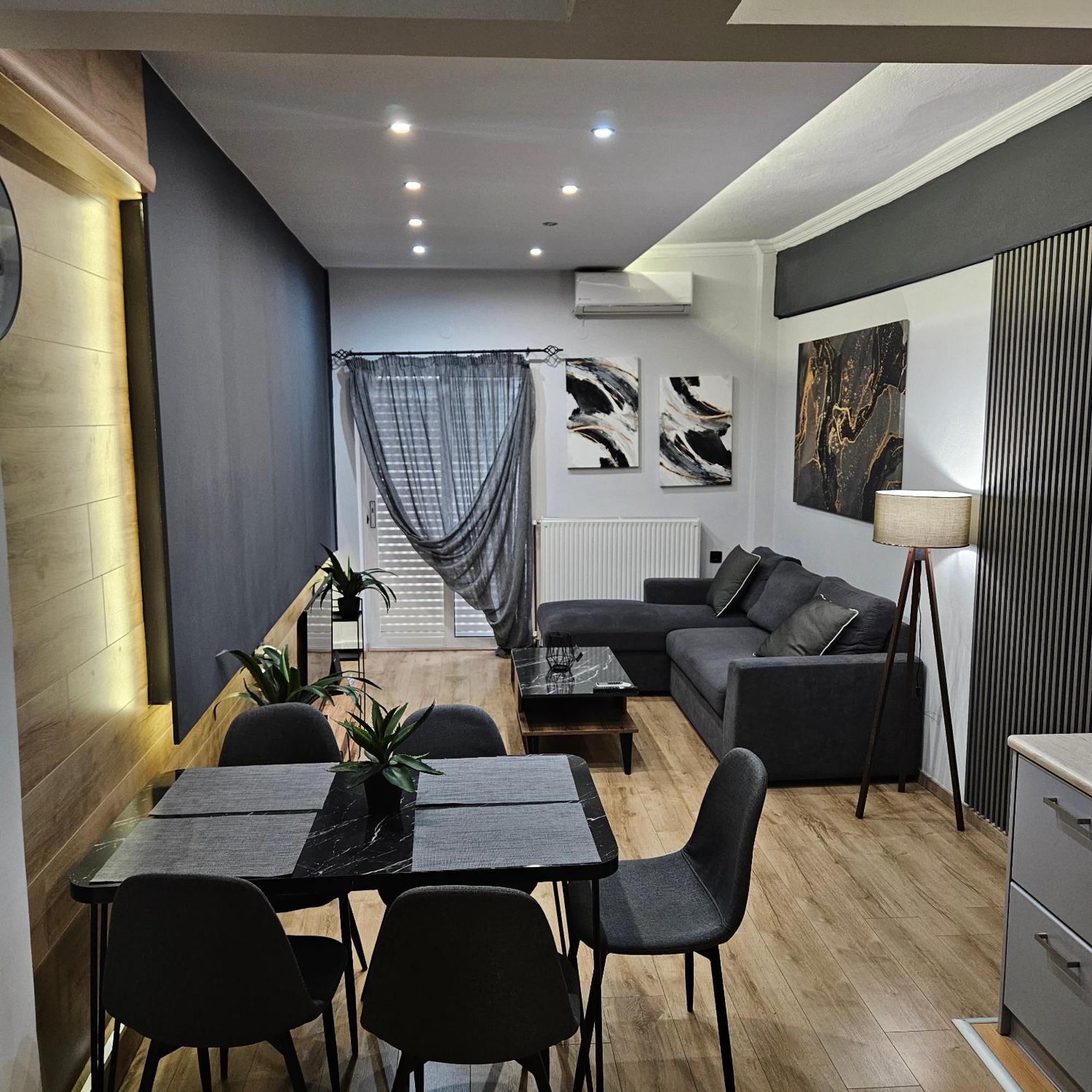 Central 3 Modern Apartment With Free Parking Serres Eksteriør billede