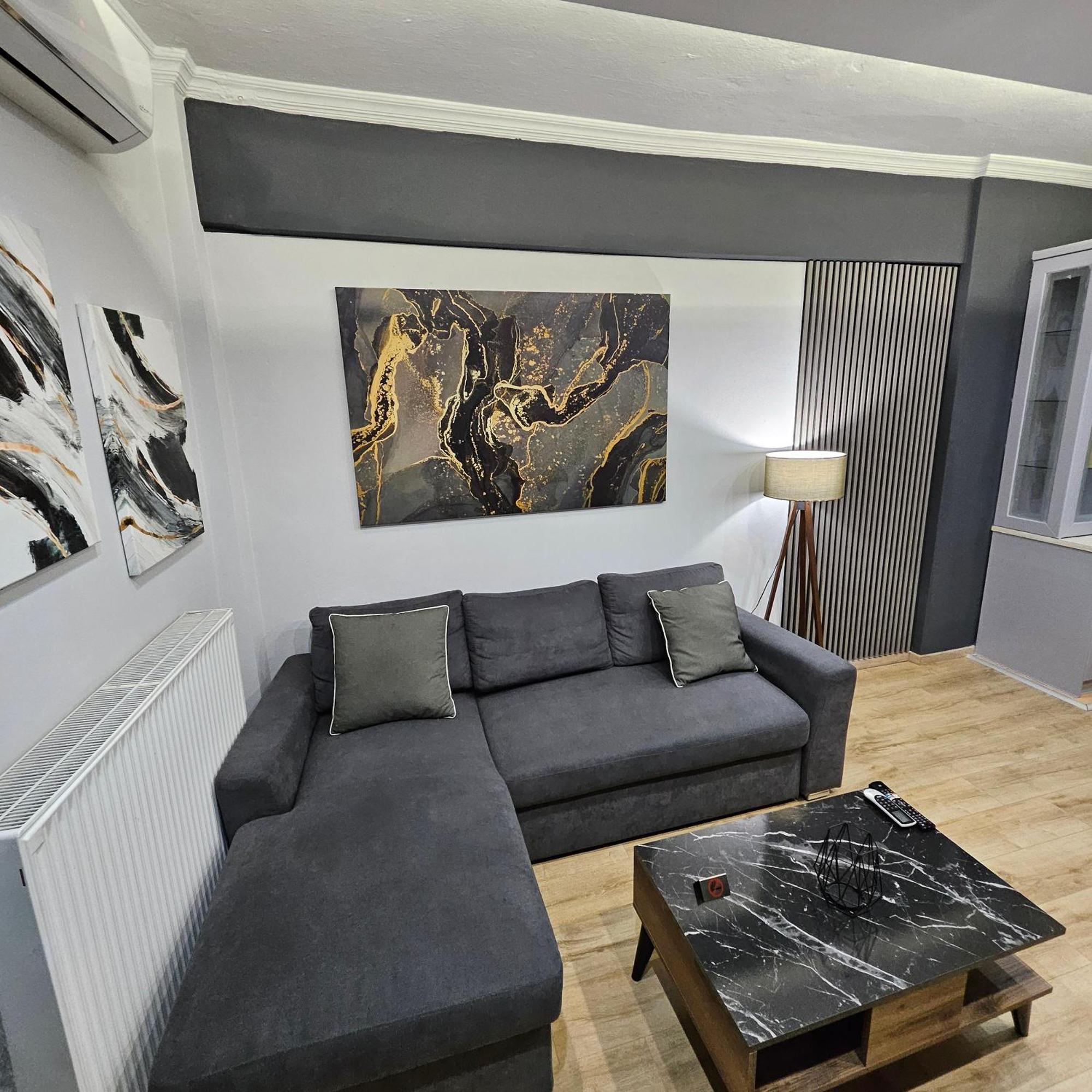 Central 3 Modern Apartment With Free Parking Serres Eksteriør billede