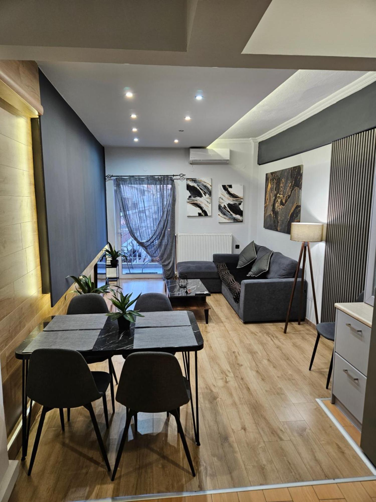 Central 3 Modern Apartment With Free Parking Serres Eksteriør billede