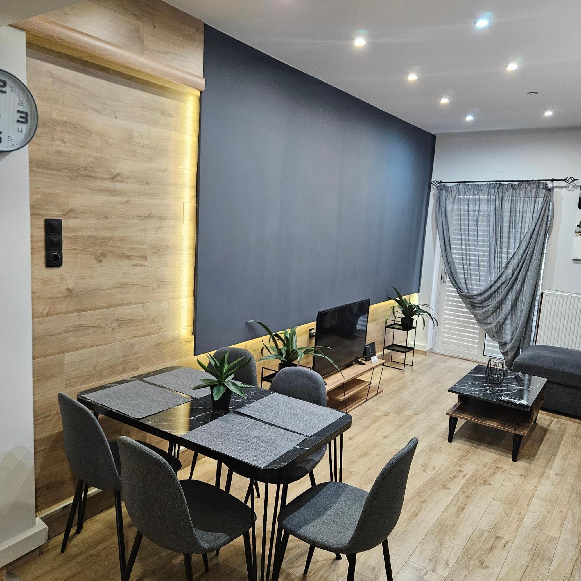 Central 3 Modern Apartment With Free Parking Serres Eksteriør billede