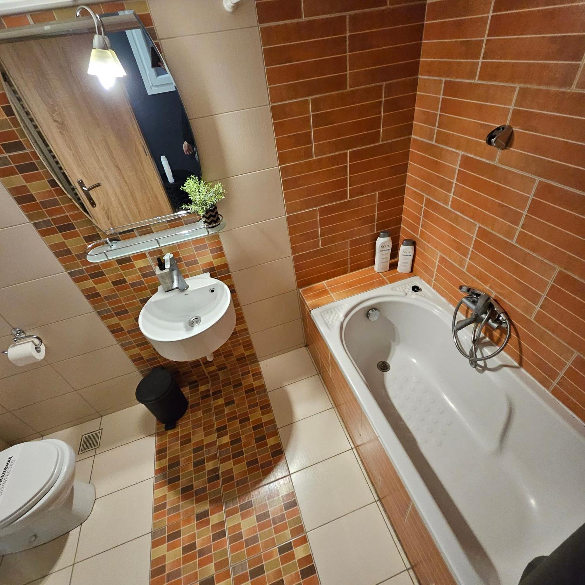 Central 3 Modern Apartment With Free Parking Serres Eksteriør billede